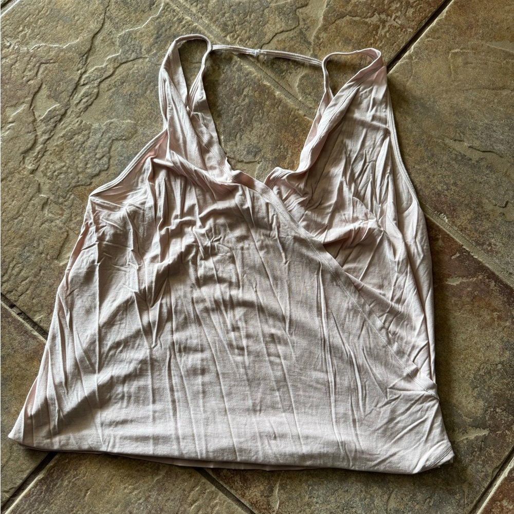 Light Pink Sleeveless Top